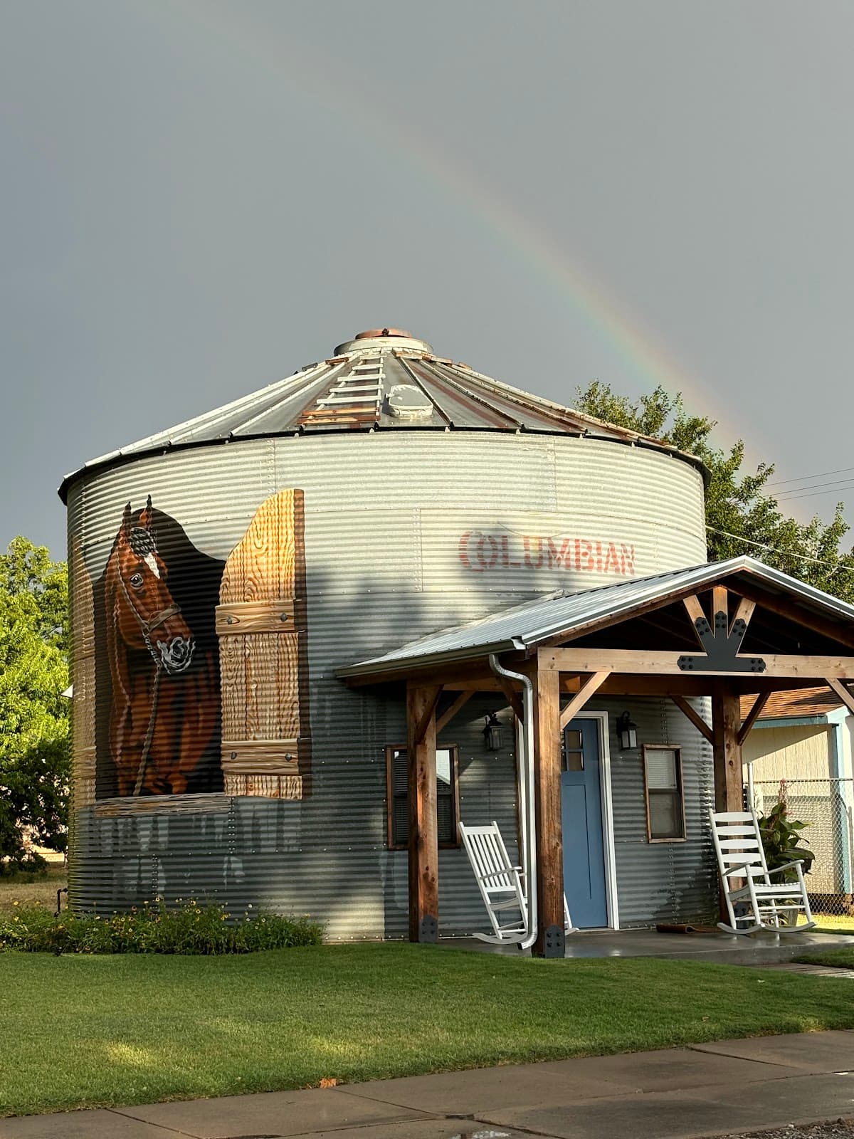 The Painted Silos
