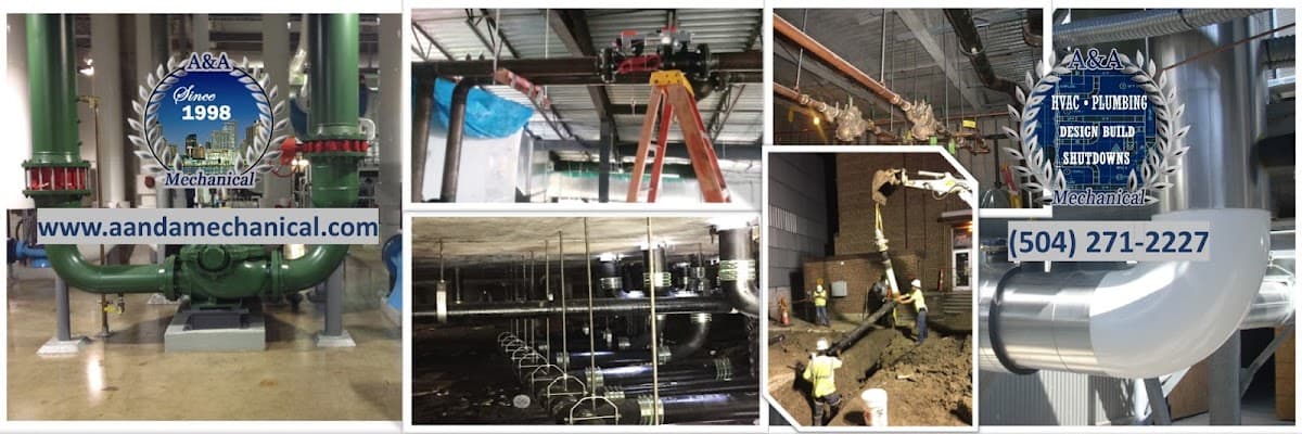 A&A Mechanical, LLC - New Orleans *Mechanical, Plumbing, HVAC, Site Utilities