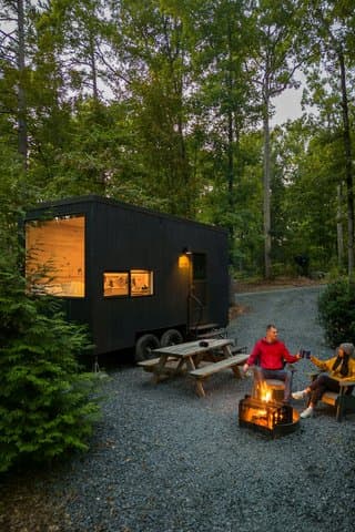 Postcard Cabins Western Catskills