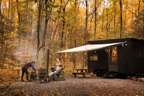 Postcard Cabins Shenandoah