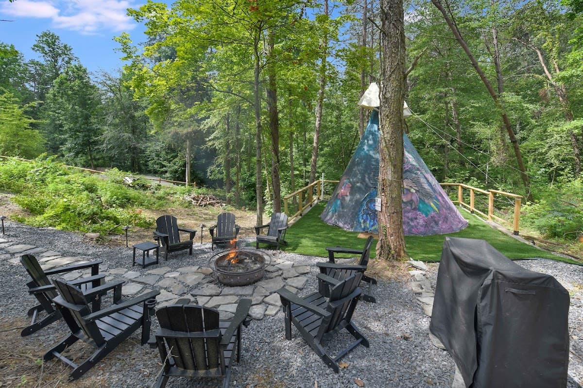 Enchanted Forest Cabin & Teepee