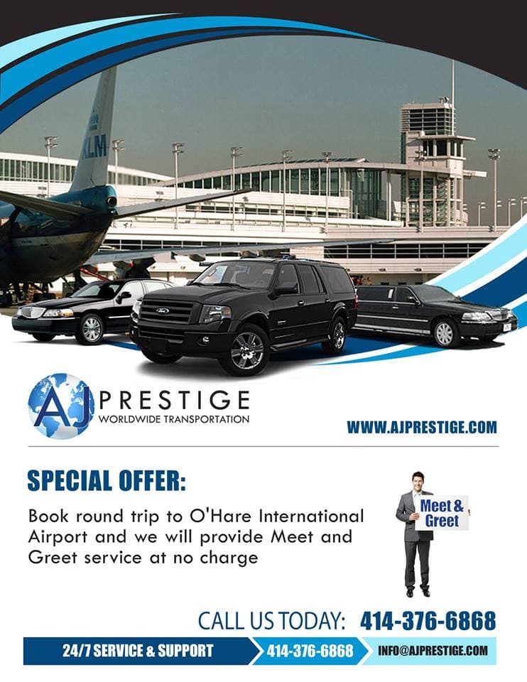 AJ Prestige Chicago | O'Hare Black Car Service