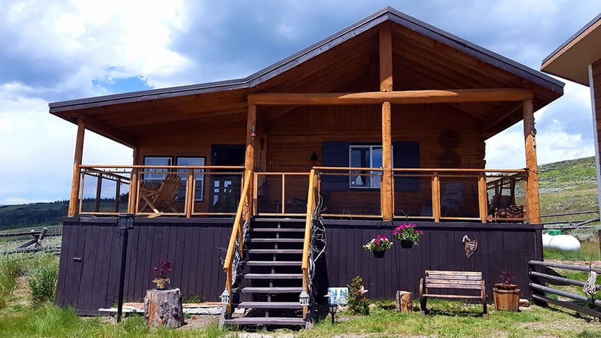 Wyoming Mountain Cabin
