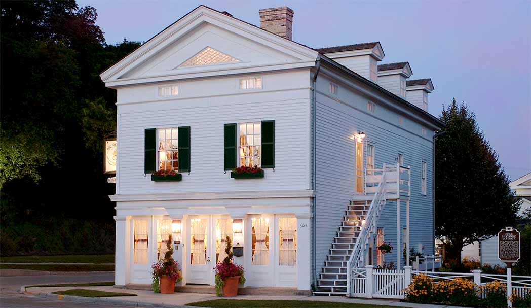 The Rochester Inn, a Historic Hotel Built in 1848