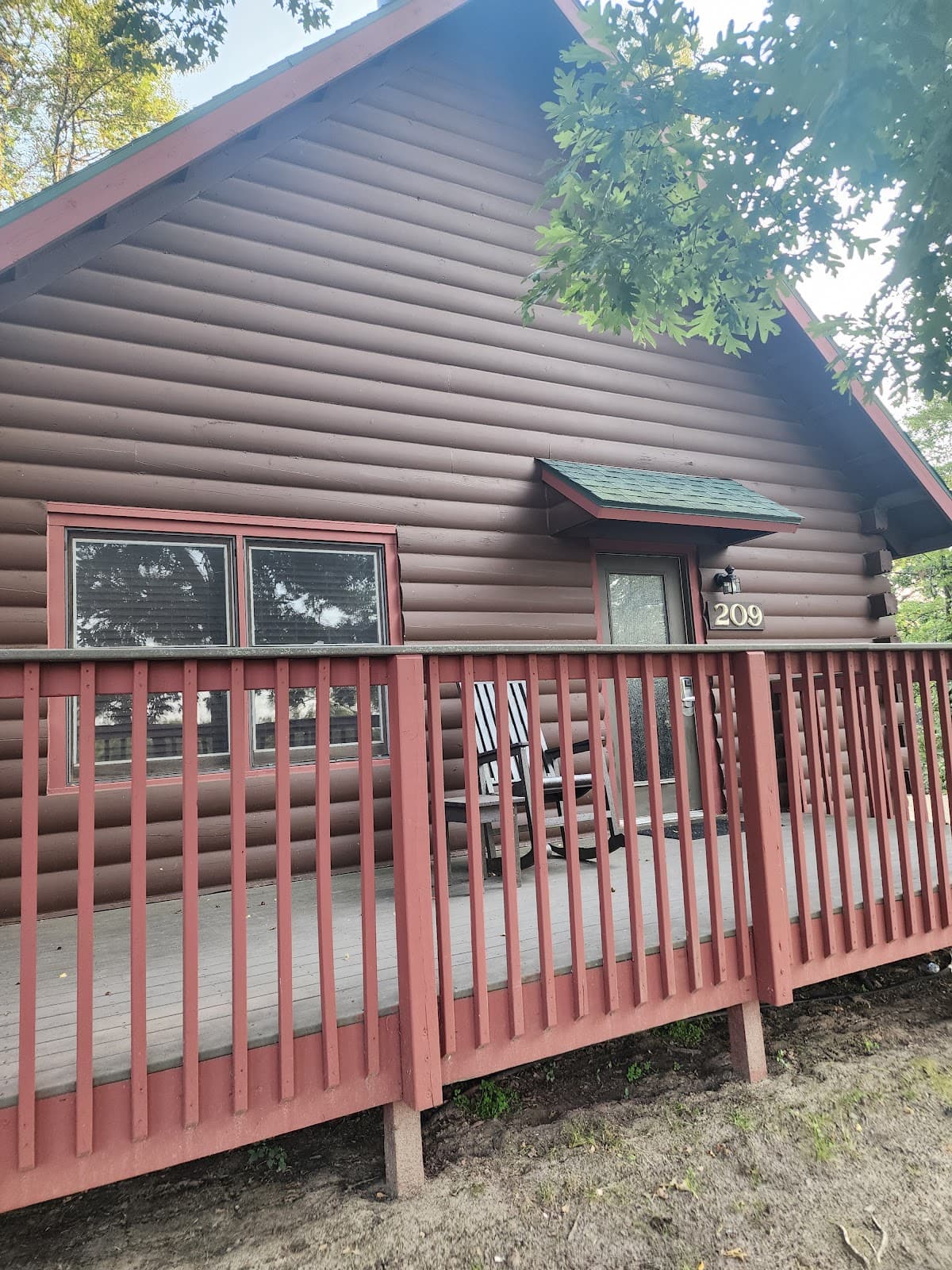 209 Log Cabins at Bluegreen Christmas Mountain Village