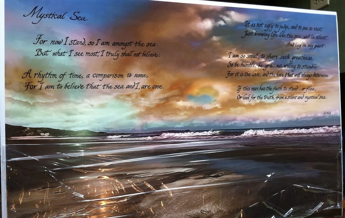 Calligraphy by Judith Berris