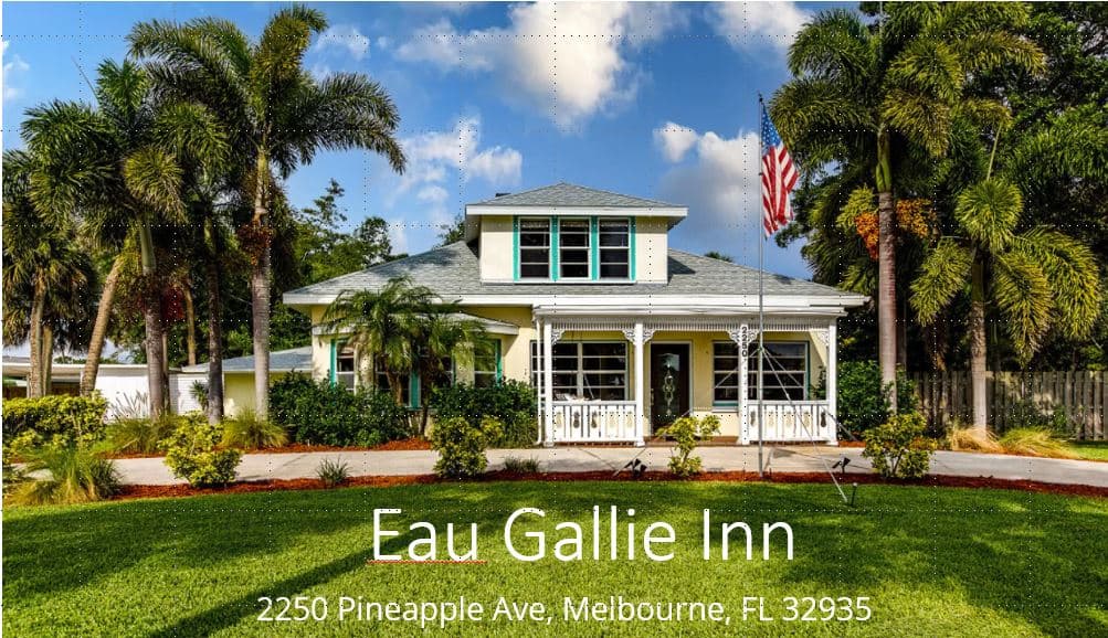 Eau Gallie Inn Vacation Rental - Groups Welcome