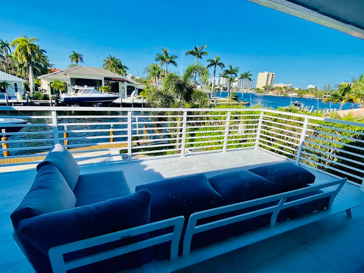 LUXURIOUS WATERFRONT MANSION- LARGE HEATED POOL